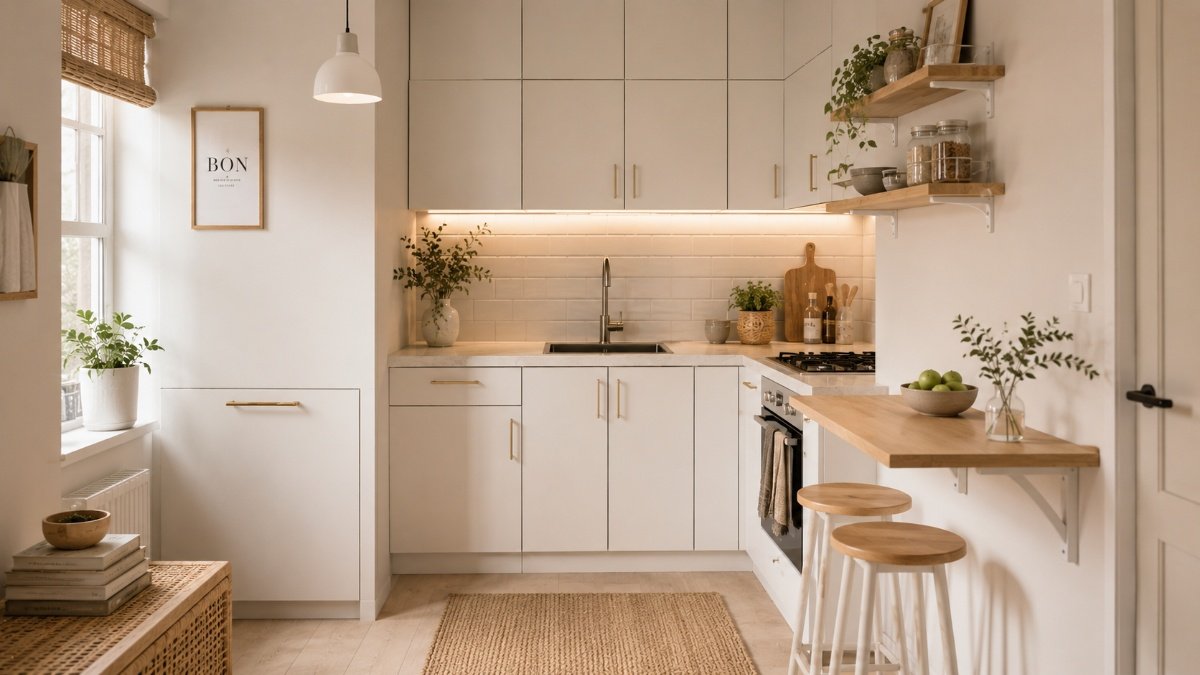 20 Small Kitchen Decoration Ideas That Save Space