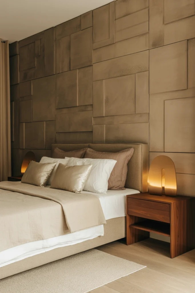 Textured Wallpaper Feature Wall