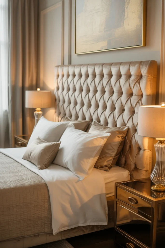 Tufted Velvet Headboard