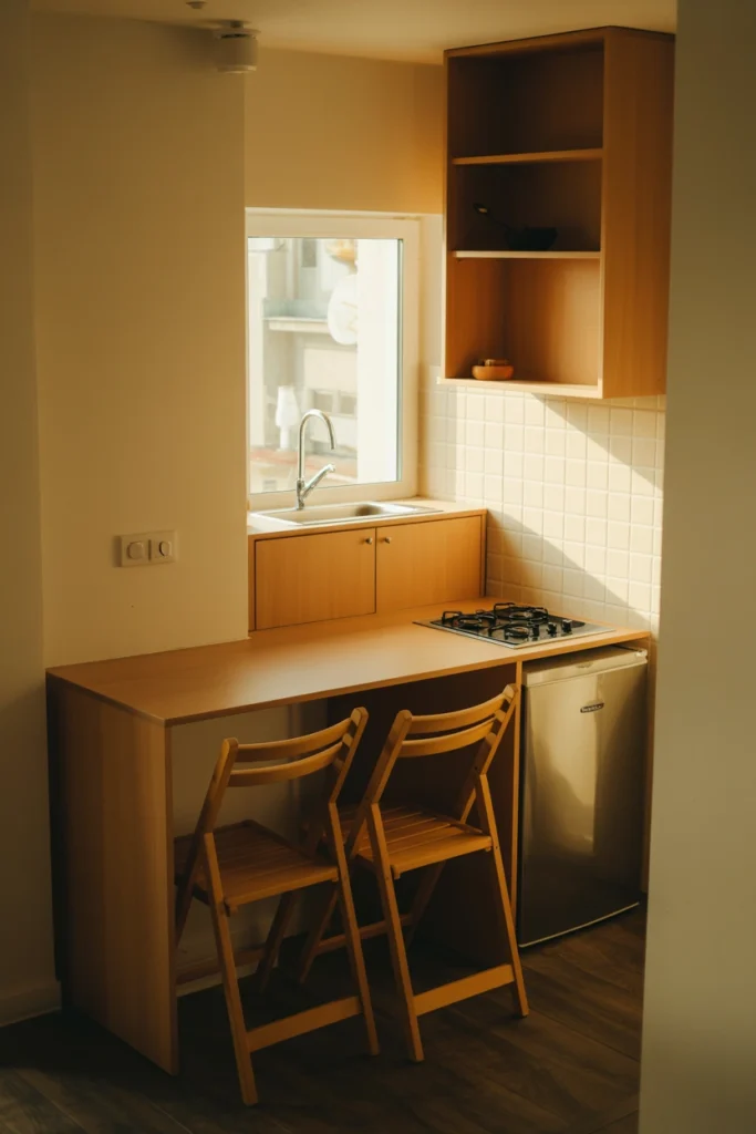 Use Foldable Furniture