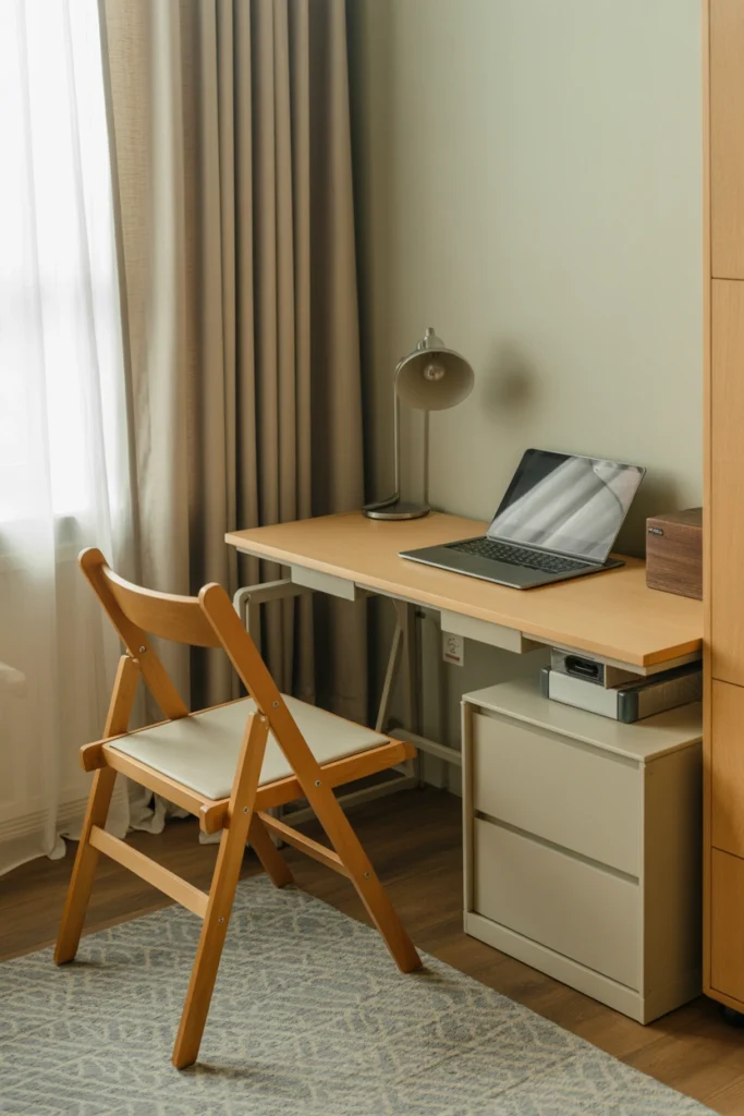 Use Foldable Furniture