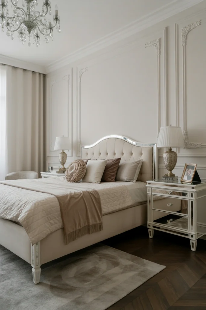 Use Mirrored Furniture Accents