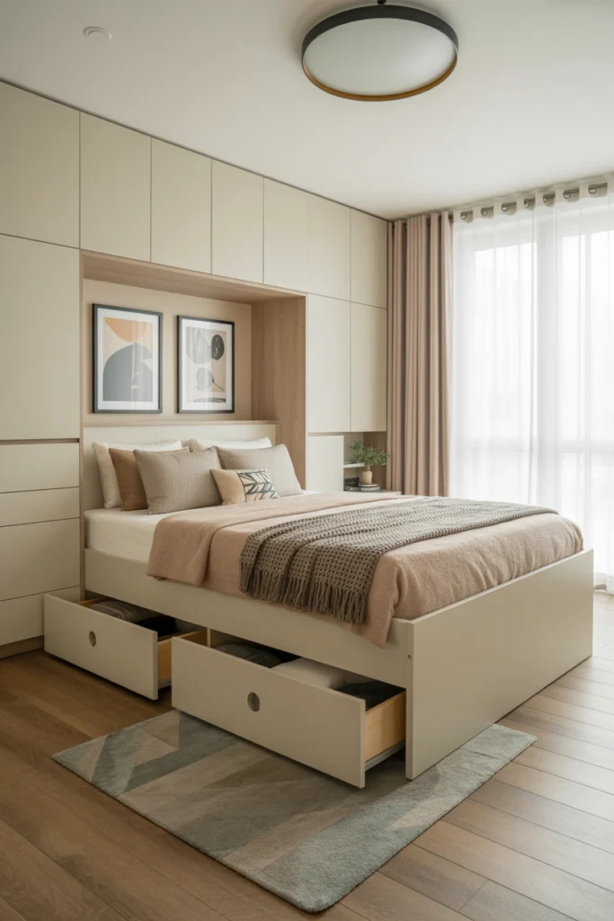 Use a Storage Bed