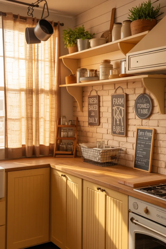 Vintage Kitchen Signs