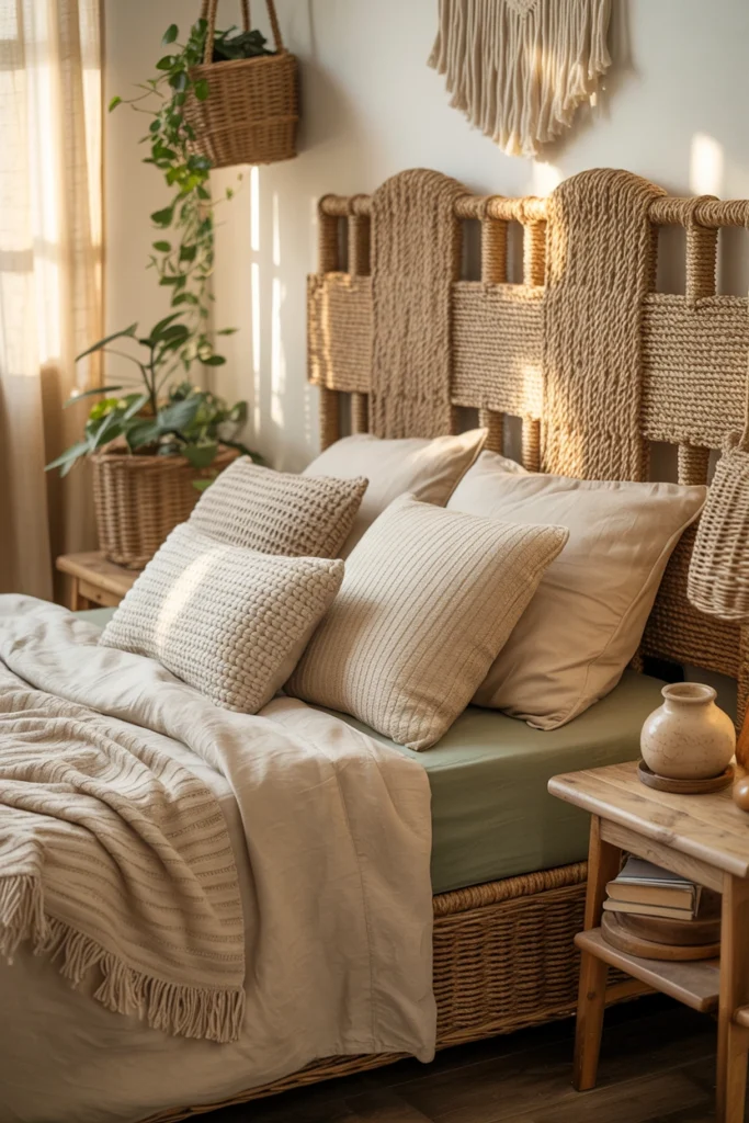 Woven Fabric Headboard