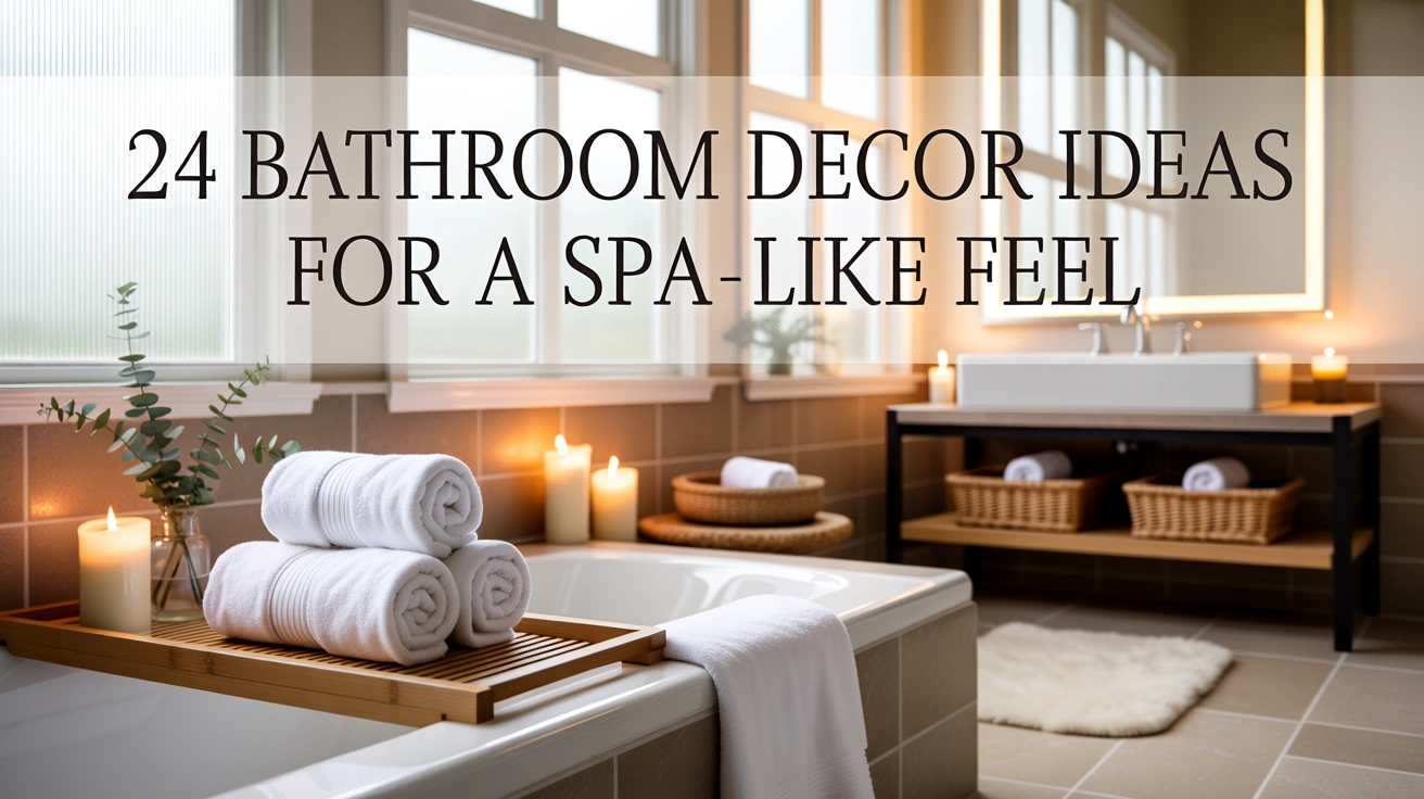 Bathroom Decor Ideas for a Spa-Like Feel
