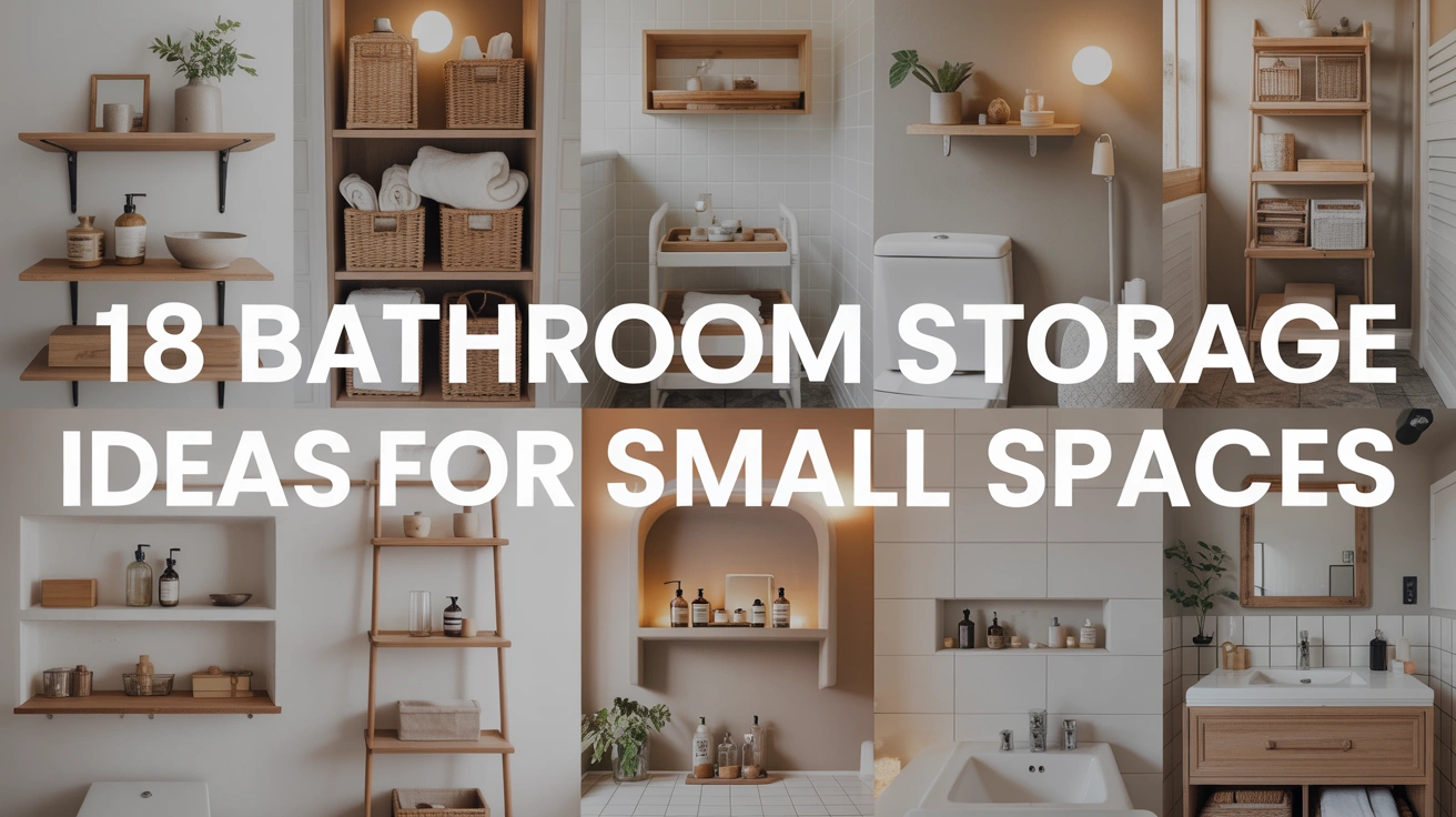 Bathroom Storage Ideas for Small Spaces