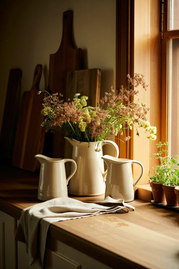 Ceramic Pitchers and Vases