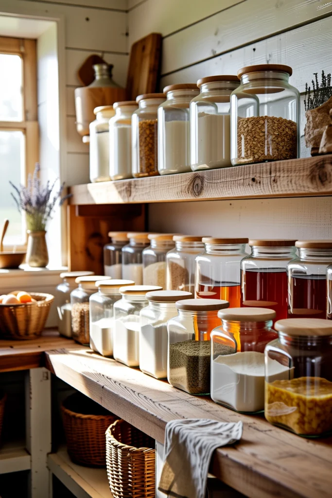 Glass Pantry Jars