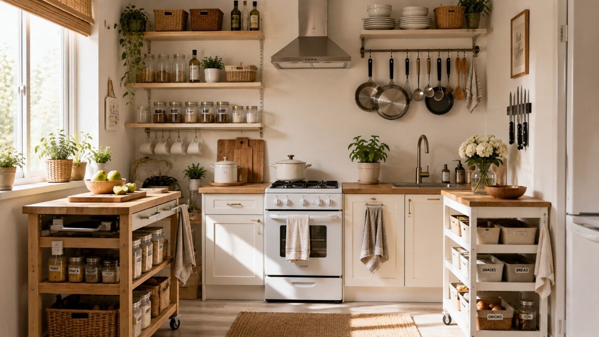 18 Kitchen Storage Decor Ideas for Small Spaces