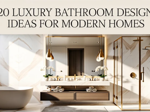 Luxury Bathroom Design Ideas for Modern Homes
