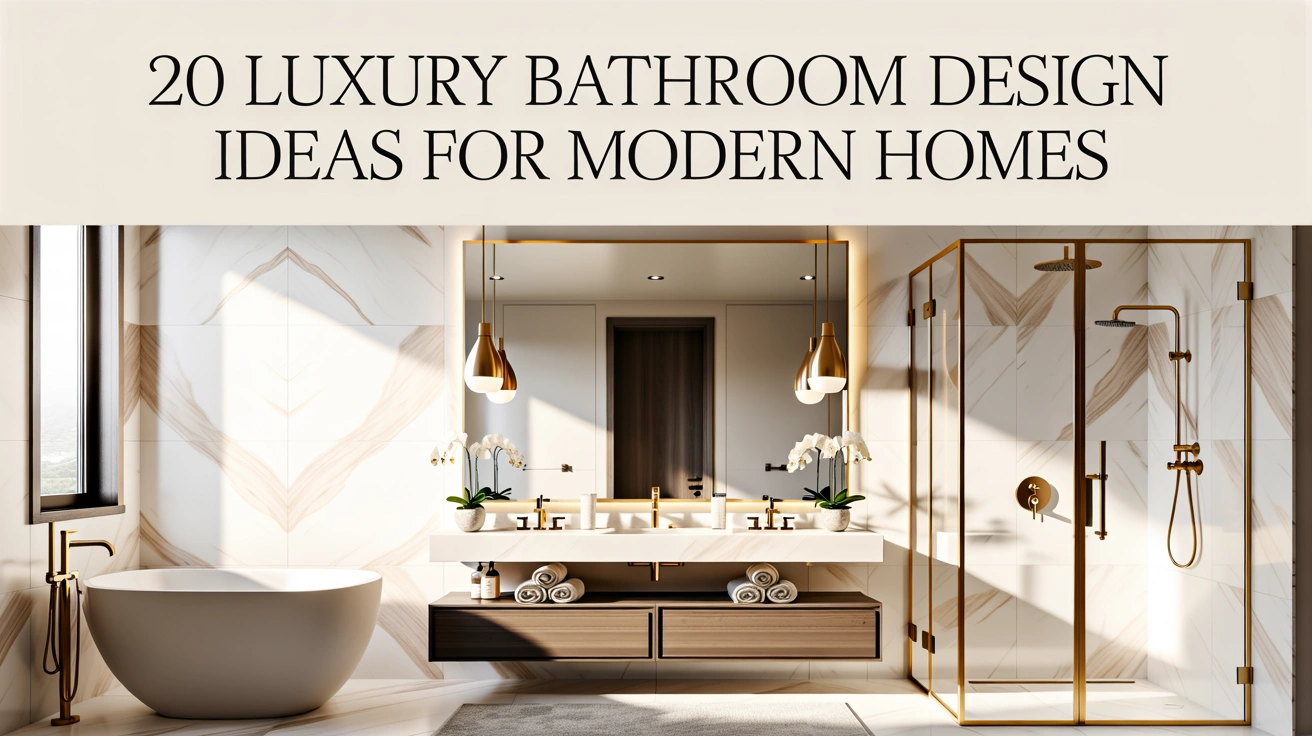 Luxury Bathroom Design Ideas for Modern Homes