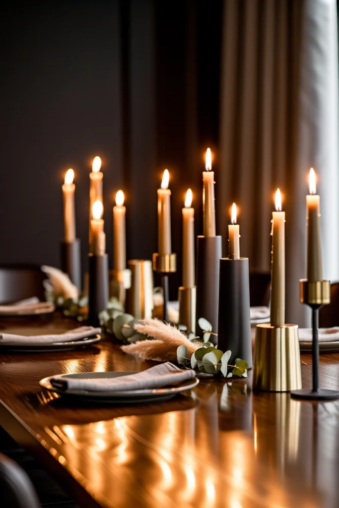 Mix Different Candle Heights