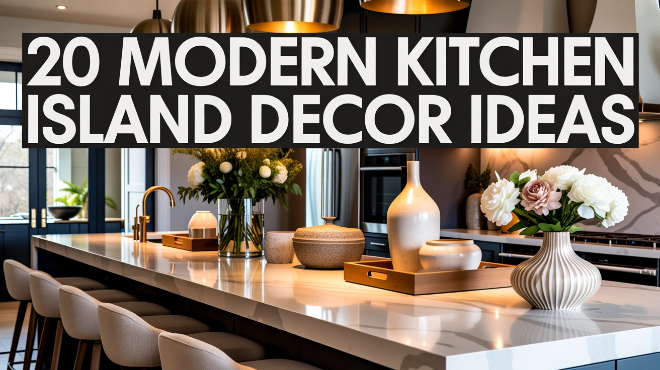 Modern Kitchen Island Decor Ideas