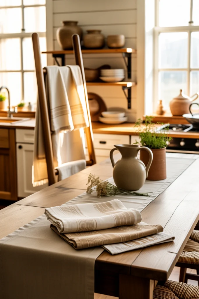 Neutral Linen Textiles