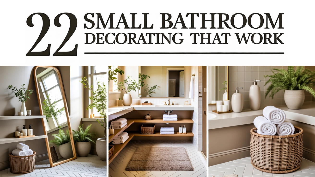 Small Bathroom Decorating Ideas That Work