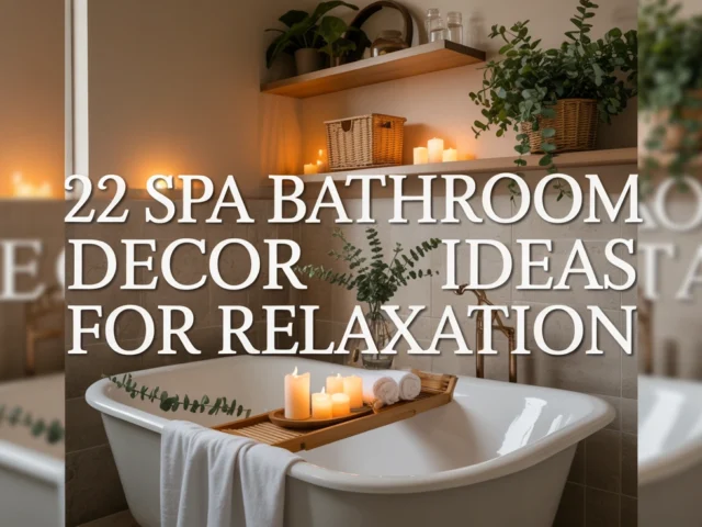 Spa Bathroom Decor Ideas for Relaxation