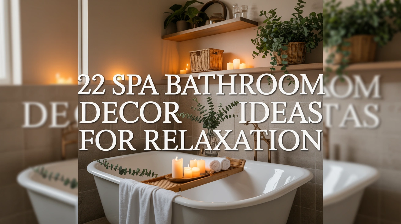 Spa Bathroom Decor Ideas for Relaxation