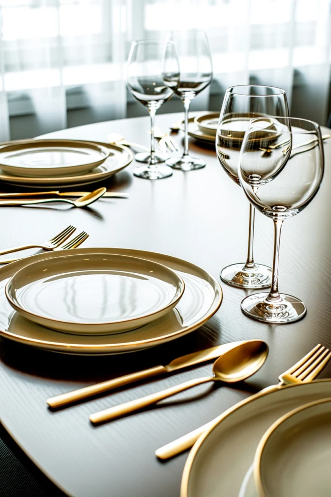 Use Elegant Dinnerware