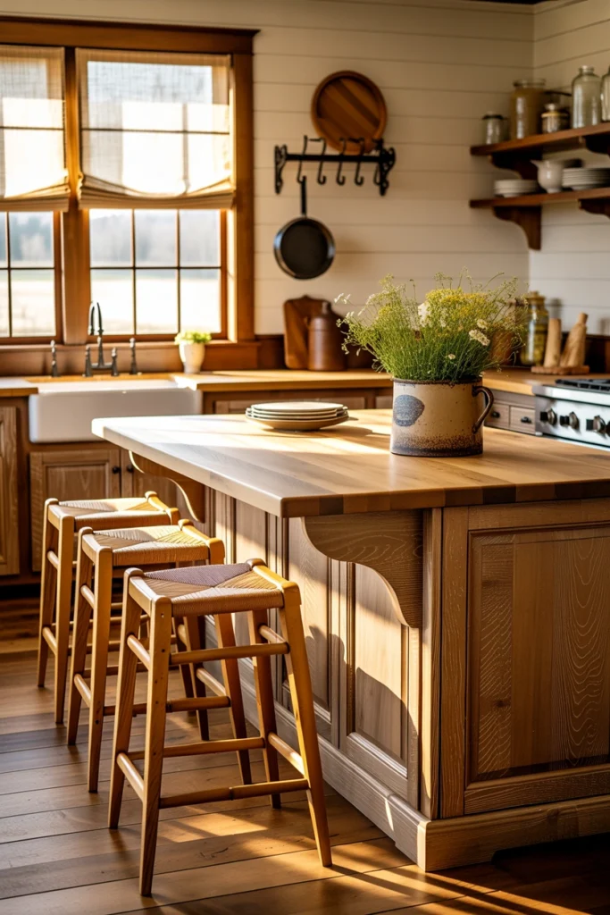 Wooden Bar Stools