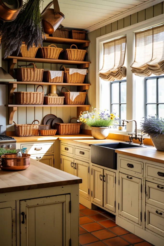 Woven Basket Storage