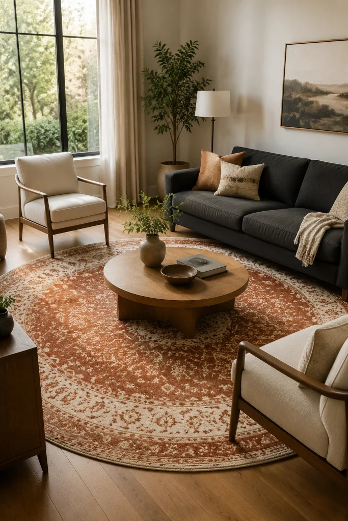 Accent Rug Grounding