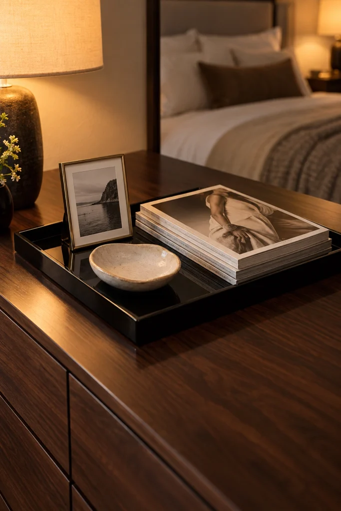 29 Apartment Decorating Ideas for Every Style Accent Tray Decor