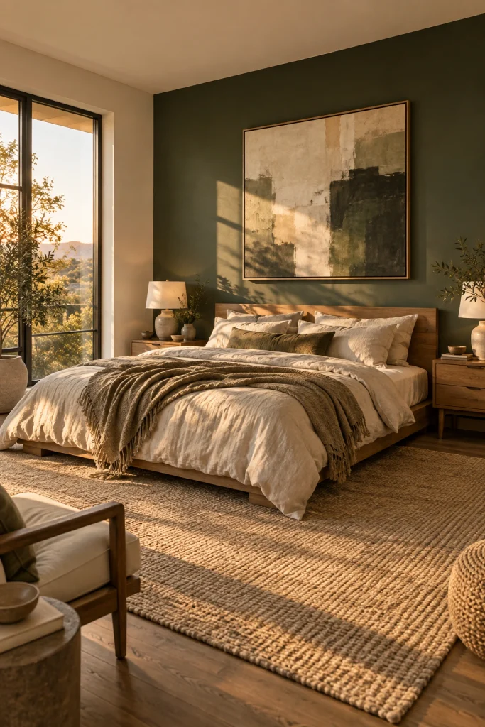 21 Bedroom Decorating Ideas for Teenage Guys That They'll Love Accent Wall Paint
