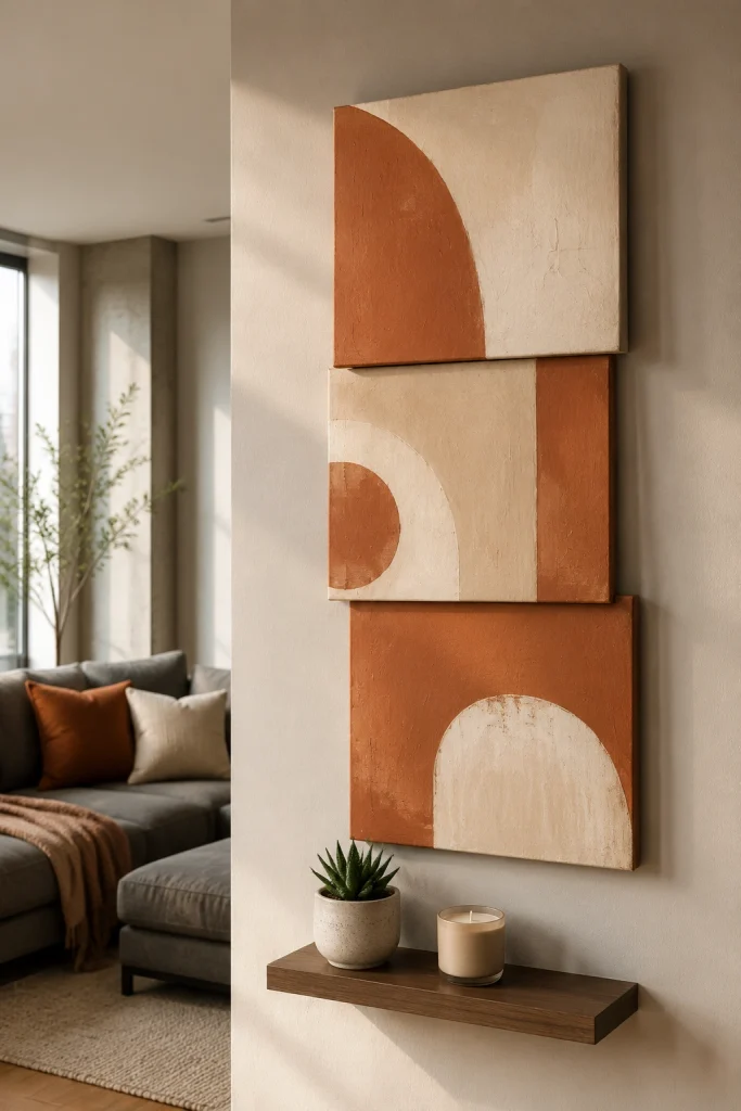 Adhesive Canvas Displays