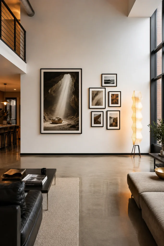 Asymmetrical Gallery Wall