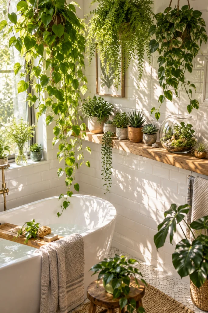 Botanical Bathroom Decorating Ideas