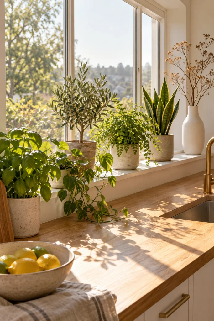 29 Apartment Decorating Ideas for Every Style Botanical Display Corner