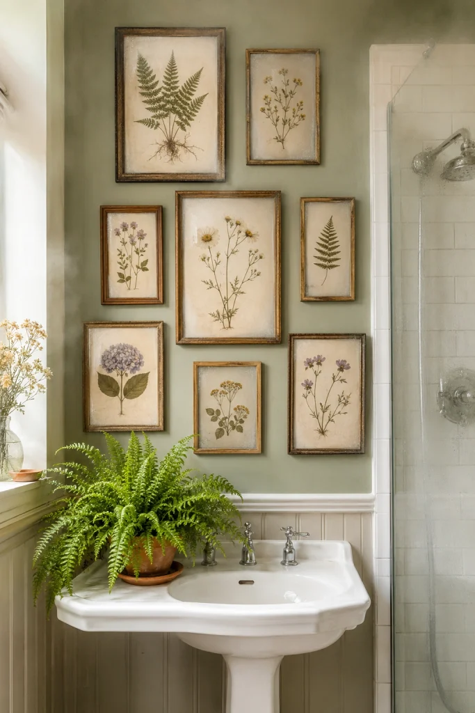 Botanical Gallery Wall