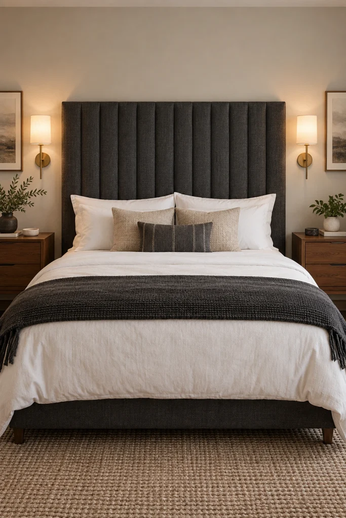 21 Bedroom Decorating Ideas for Teenage Guys That They'll Love Headboard DIY Project