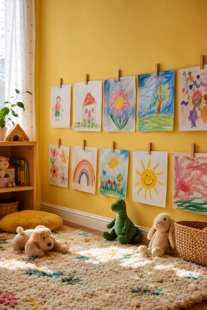 Children's Art Gallery Wall