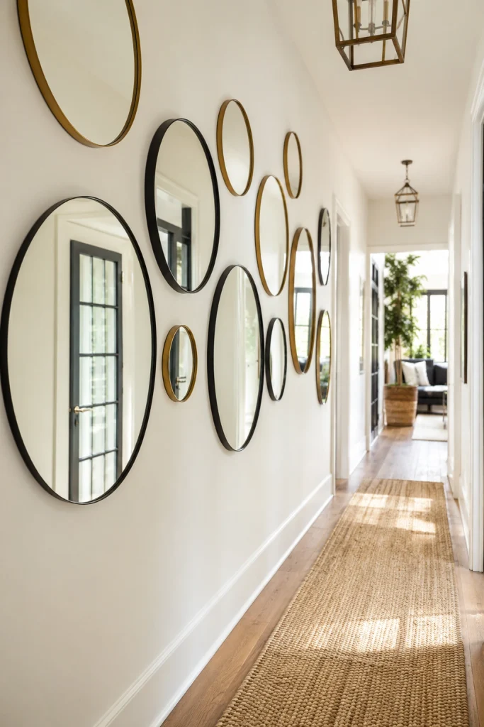 Circular Gallery Wall