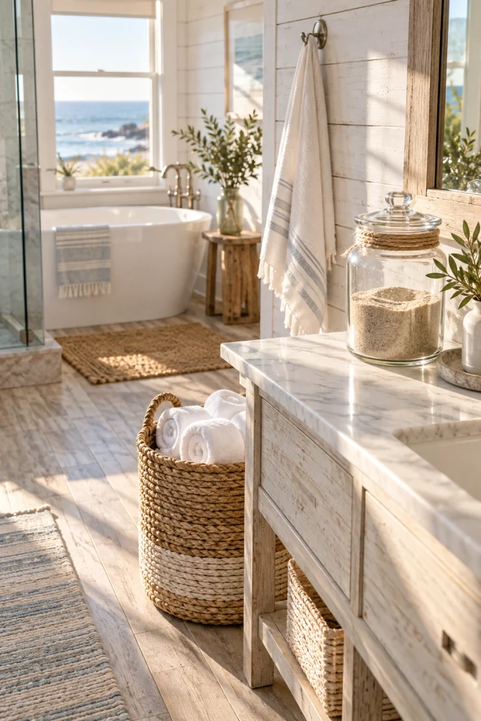 Coastal Bathroom Decorating Ideas