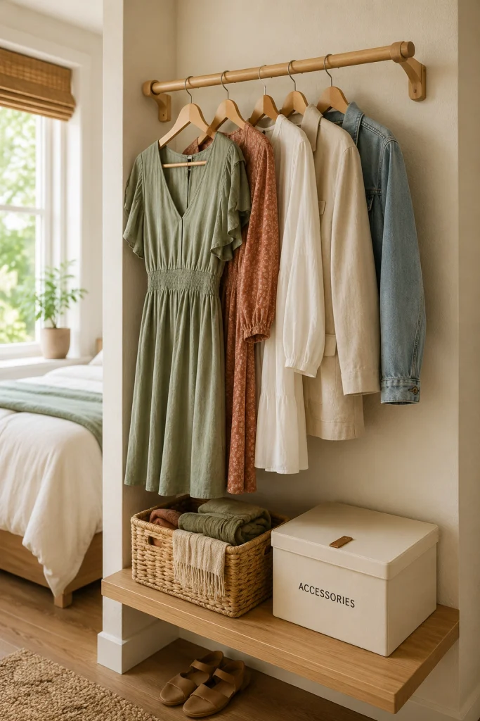 Command-Hook Wardrobe Bar