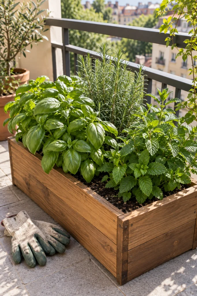 25 Balcony Decor Ideas for a Stunning Outdoor Space Compact Herb Garden