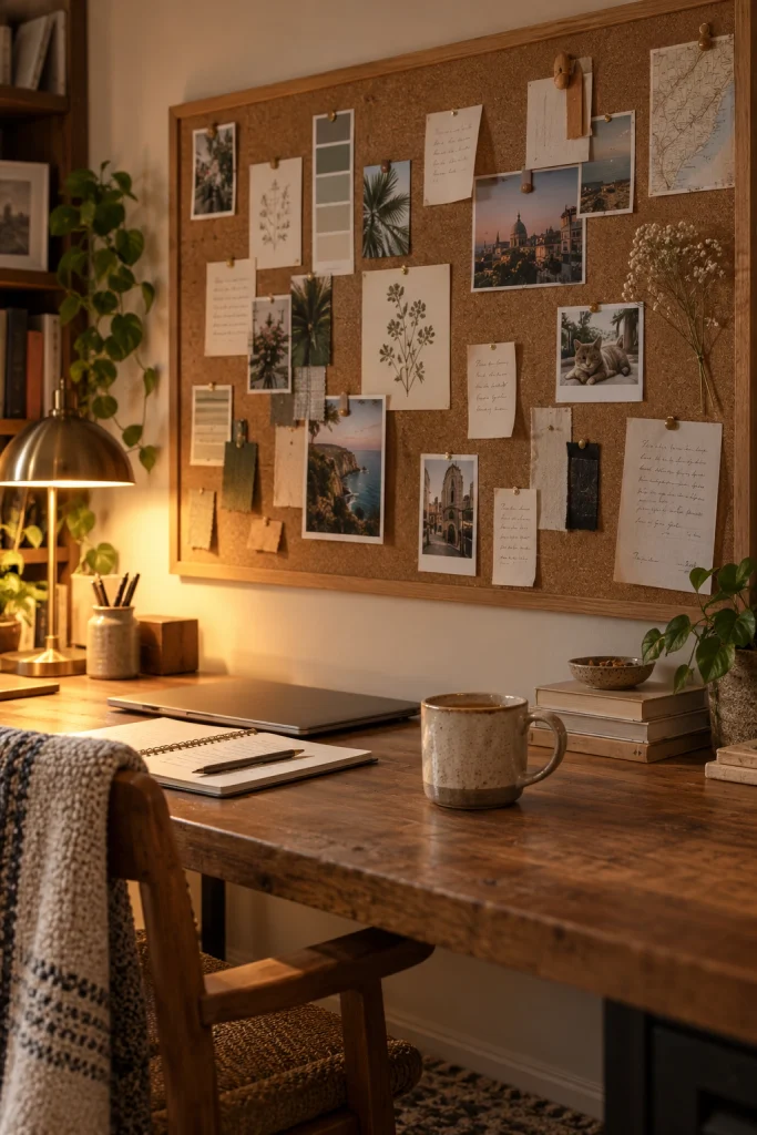 20 DIY Wall Decor Ideas You Can Make This Weekend Cork Board Wall