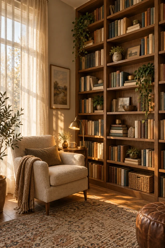 30 DIY Home Decor Ideas to Transform Your Space Cozy Book Nook