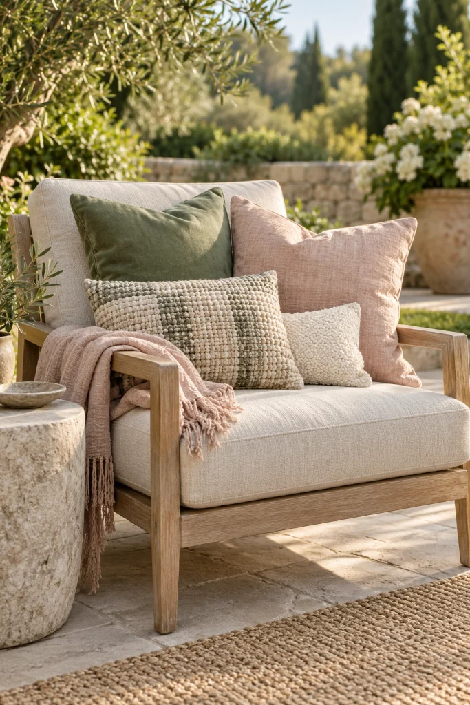 25 Patio Decor Ideas for a Stunning Outdoor Space Cushion Mix Patio Decor Ideas