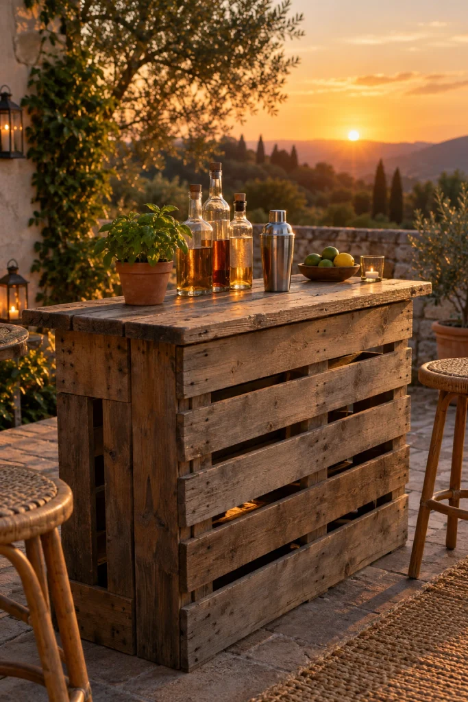 DIY Pallet Bar