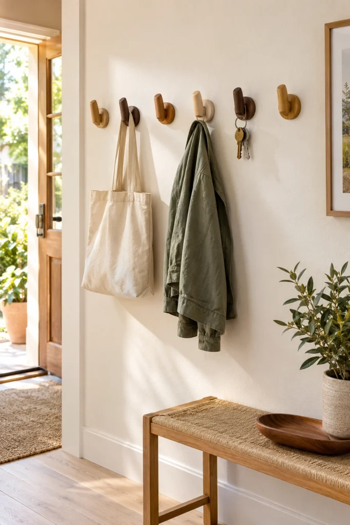29 Apartment Decorating Ideas for Every Style Decorative Hook Wall