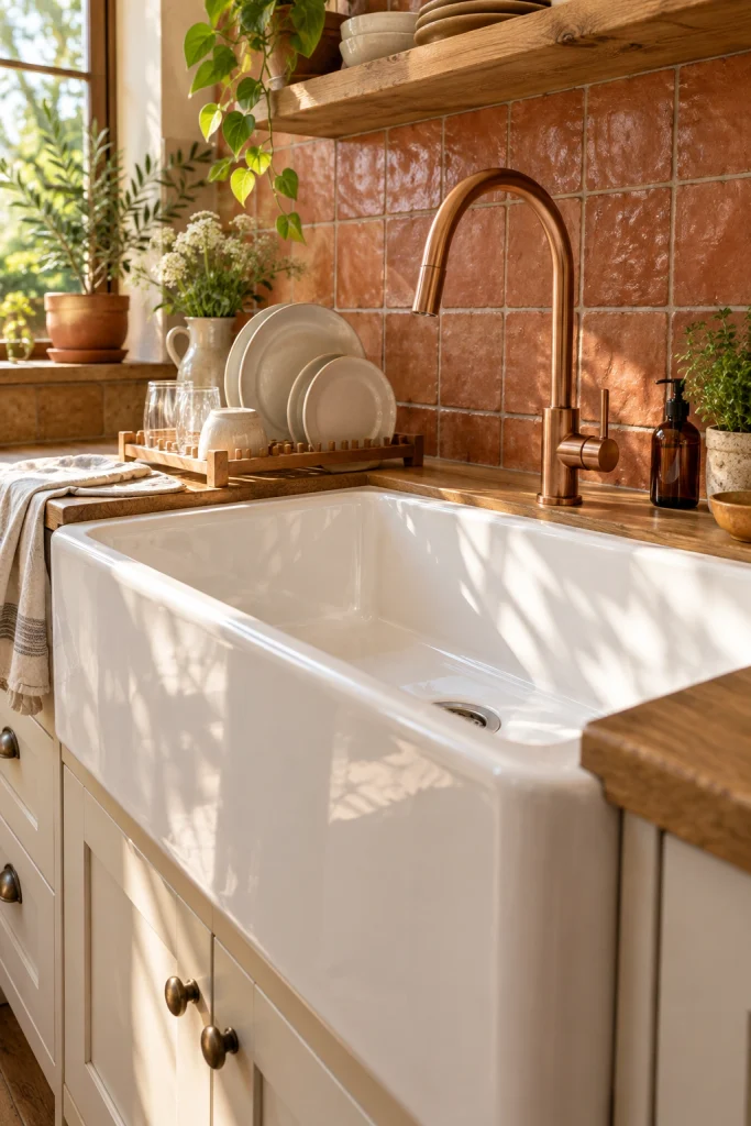 25 Kitchen Design and Decorating Ideas for Every Home Farmhouse Sink Statement