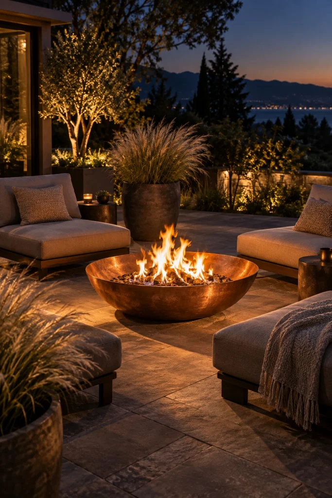 25 Patio Decor Ideas for a Stunning Outdoor Space Fire Bowl Patio Decor Ideas