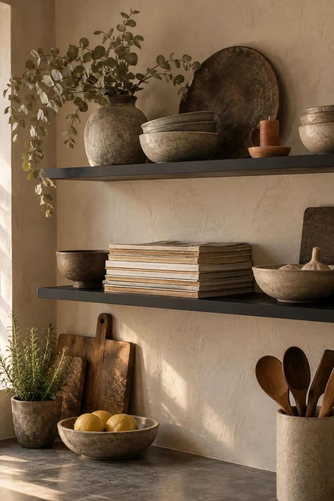 25 Kitchen Design and Decorating Ideas for Every Home Floating Kitchen Shelves