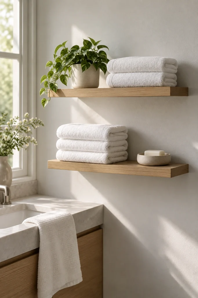 30 DIY Home Decor Ideas to Transform Your Space Floating Shelf Design
