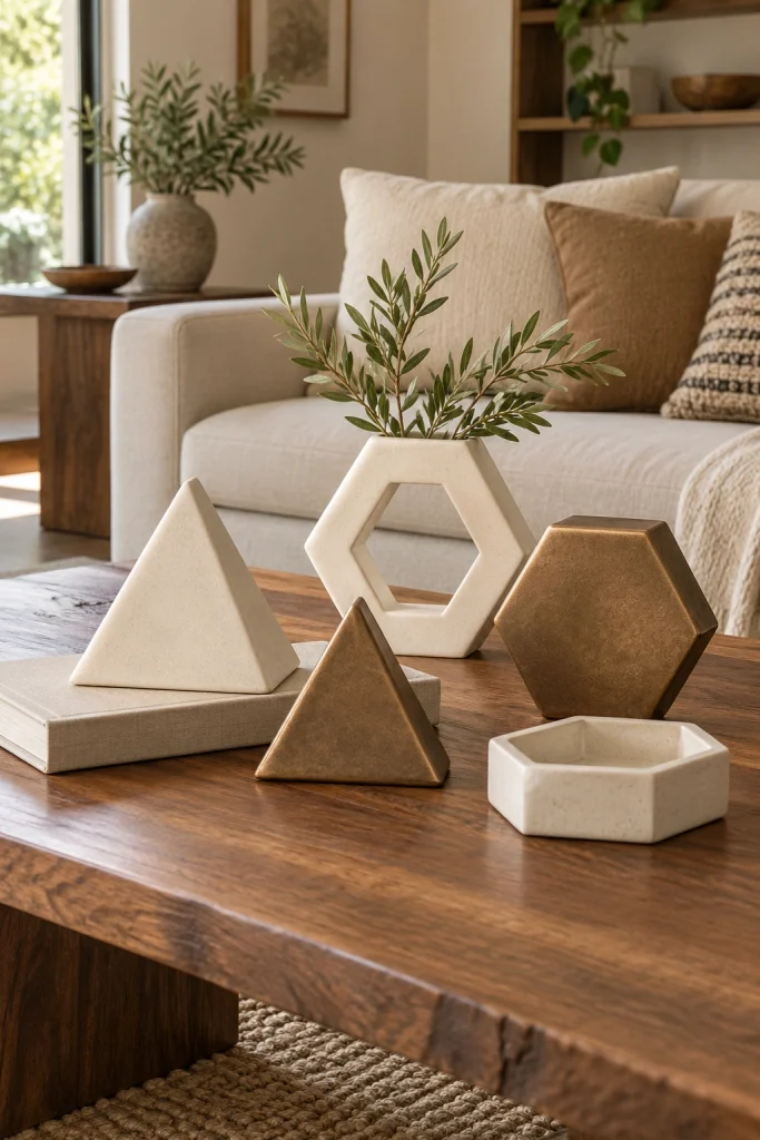 Geometric Décor Accents
