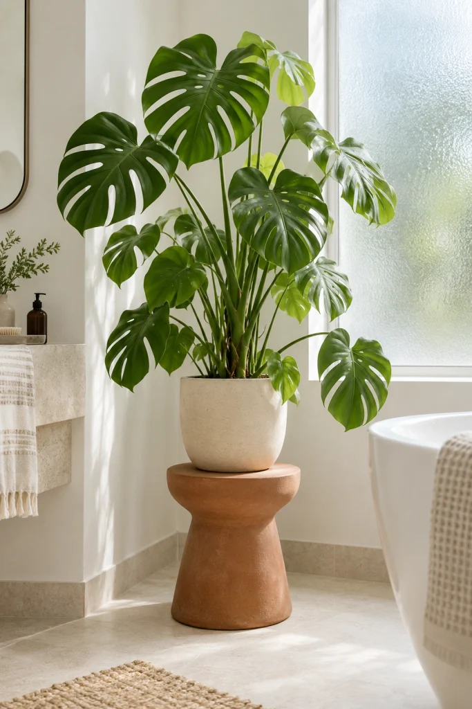 22 Modern Bathroom Decor Ideas for a Sleek Look Green Accents